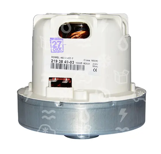 motor vysavače 1100 W / 230 V, DOMEL 463.3.402-7, (D=120 mm, H=114 mm)  AEG / ELECTROLUX